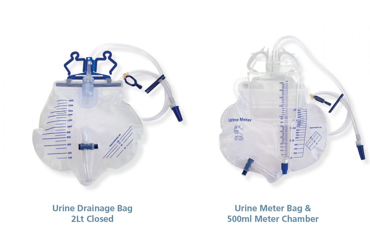 Wound drainage set - Pacific Hospital Supply - with anti-reflux valve