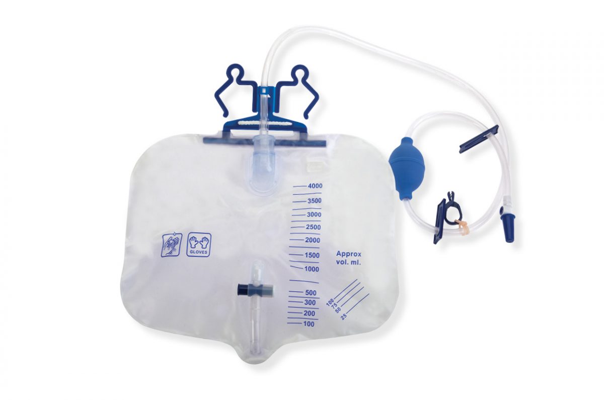 Urinary Leg Bag Kit in India, 800ml, Latex Free, by Rochester Medical USA